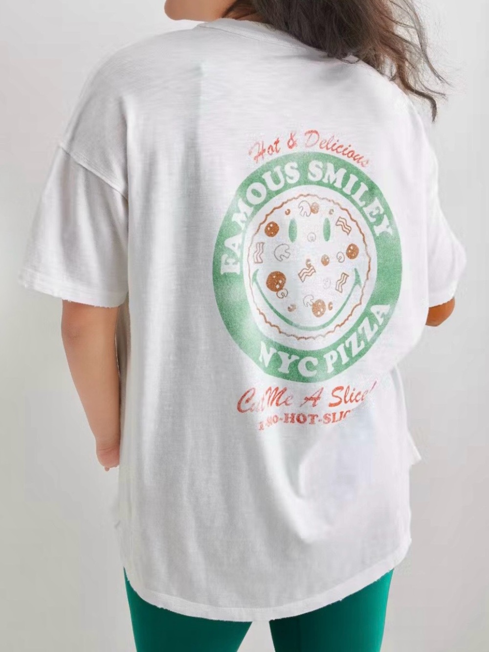 aerie - Smiley Pizza Graphic Tee